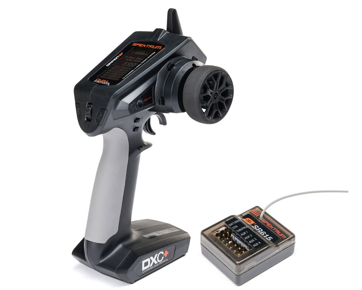 Spektrum DXC+ DSMR+ Transmitter with SR615 Smart Receiver SPM6130
