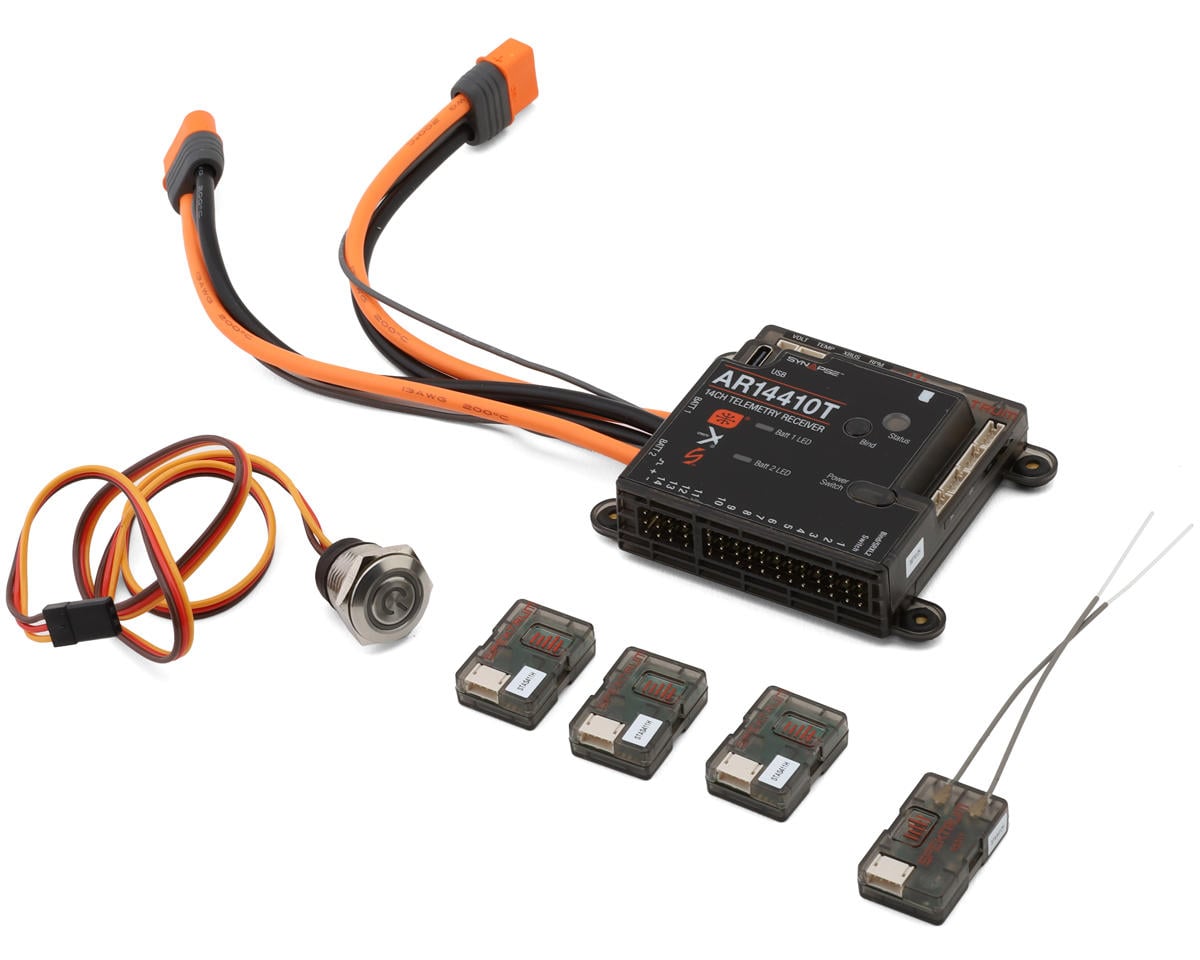Spektrum AR14410T 14 Channel PowerSafe Telemetry Receiver SPMAR14410T