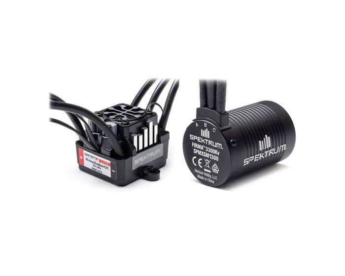 Spektrum Smart Lite 3300kv Sensorless Fixed Timing Motor and ESC Combo