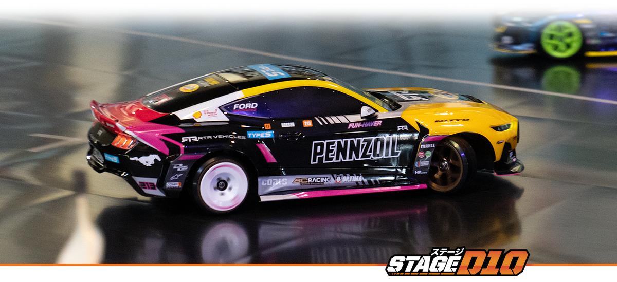 HPI Stage-D10 Flux Ford Mustang GT RTR S650 - B.Hobson HPI-161009