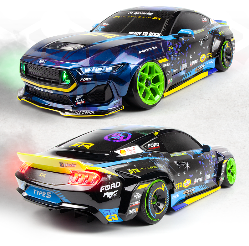 HPI Stage-D10 Flux Ford Mustang GT RTR S650 - VGJR HPI-161005