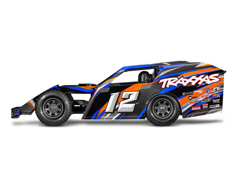 Traxxas Blue 1/10 Mudboss Slash BL-2S RC Dirt Oval Racer - 104354-74BLUE