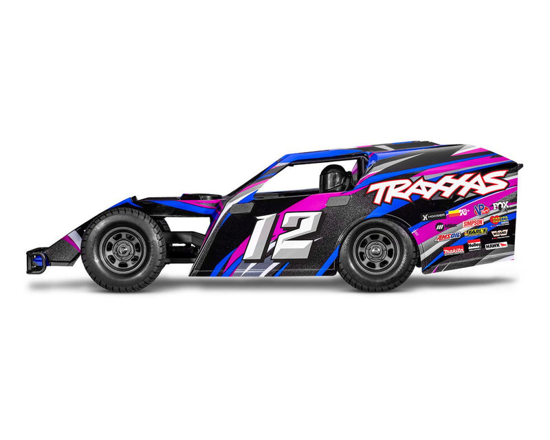 Traxxas Pink 1/10 Mudboss Slash BL-2S RC Dirt Oval Racer - 104354-74PINK