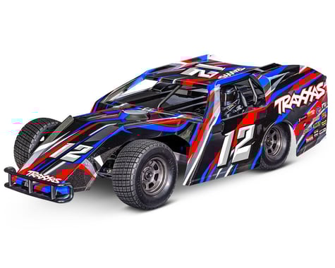 Traxxas Red 1/10 Mudboss Slash BL-2S RC Dirt Oval Racer - 104354-74RED