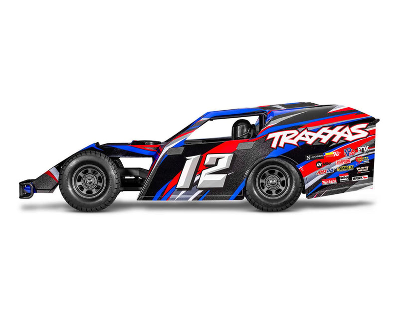 Traxxas Red 1/10 Mudboss Slash BL-2S RC Dirt Oval Racer - 104354-74RED
