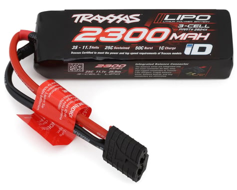 Traxxas 3S "Power Cell" 25C LiPo Battery (11.1V/2300mAh) w/iD Connector 2824x Mini Xrt