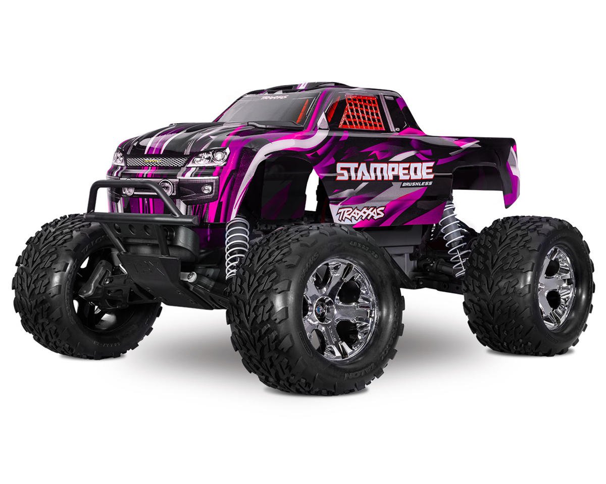Traxxas Stampede BL-2s HD RTR 1/10 2WD Brushless Monster Truck (Pink) 36354-4PINK