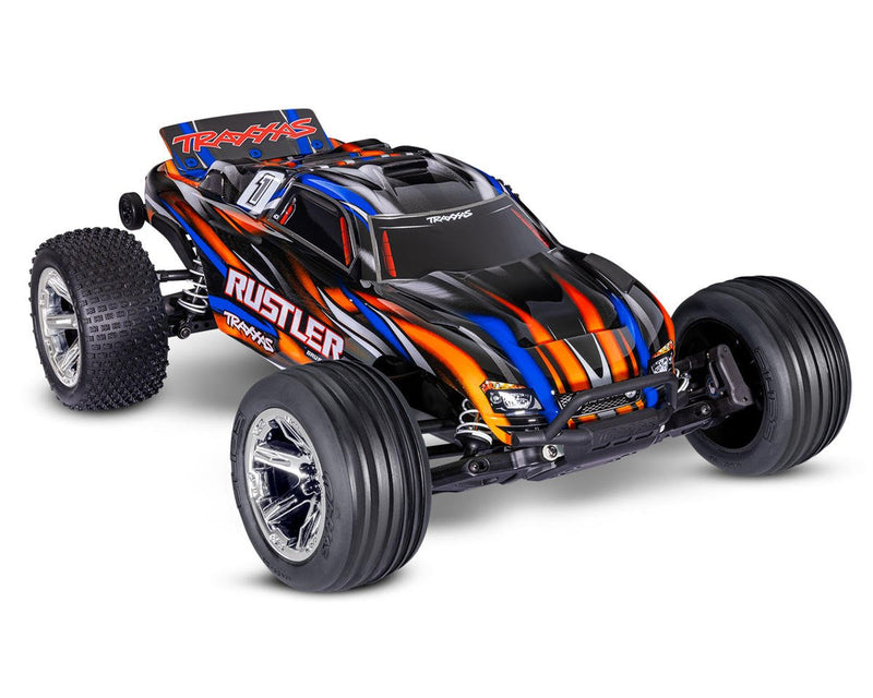 Traxxas Rustler BL-2s HD 1/10 RTR 2WD Brushless Stadium Truck (Orange) 37354-4ORNG