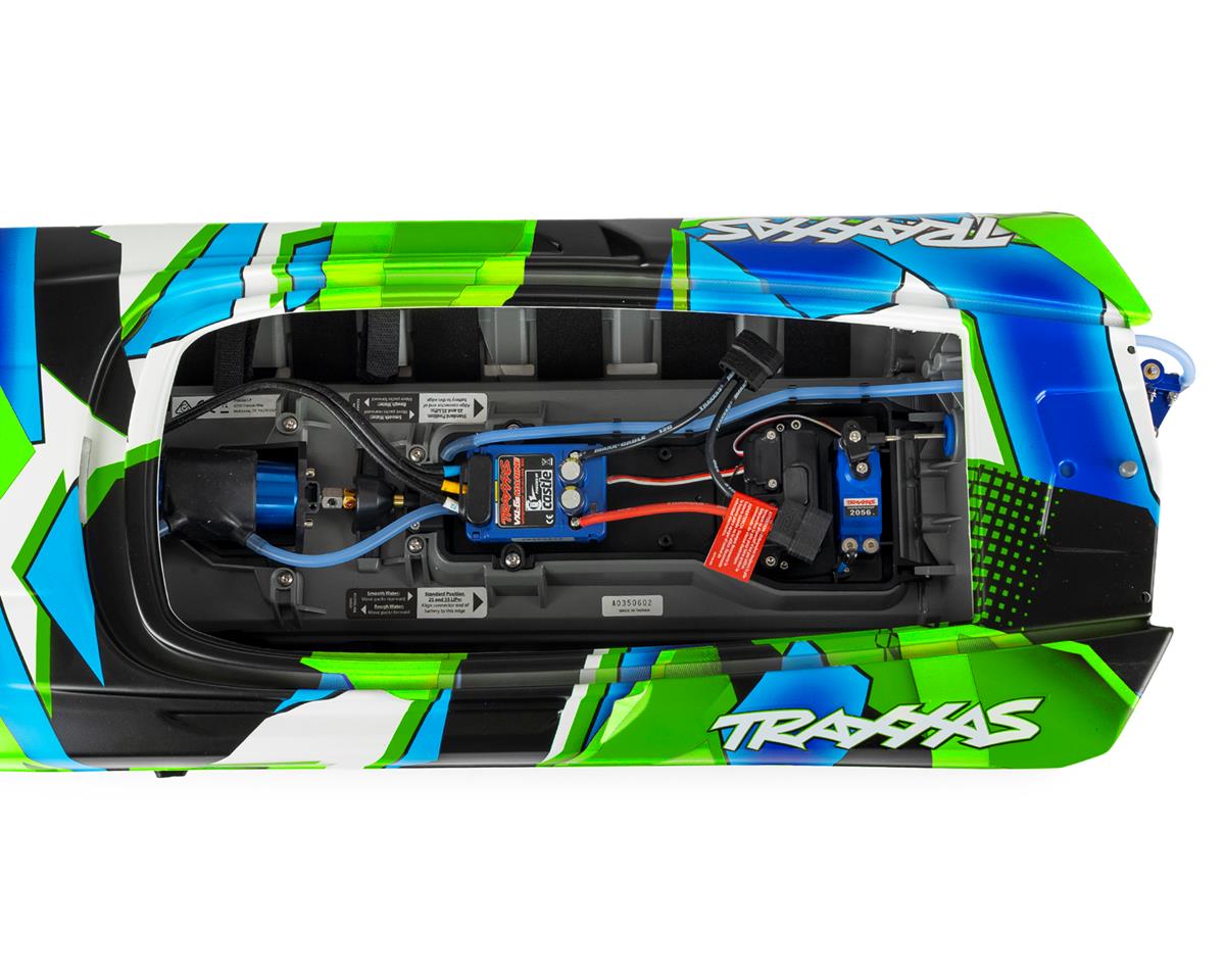 Traxxas DCB M41 Widebody 40" Catamaran High Performance 6S Race Boat (Green) 57046-4GRNR