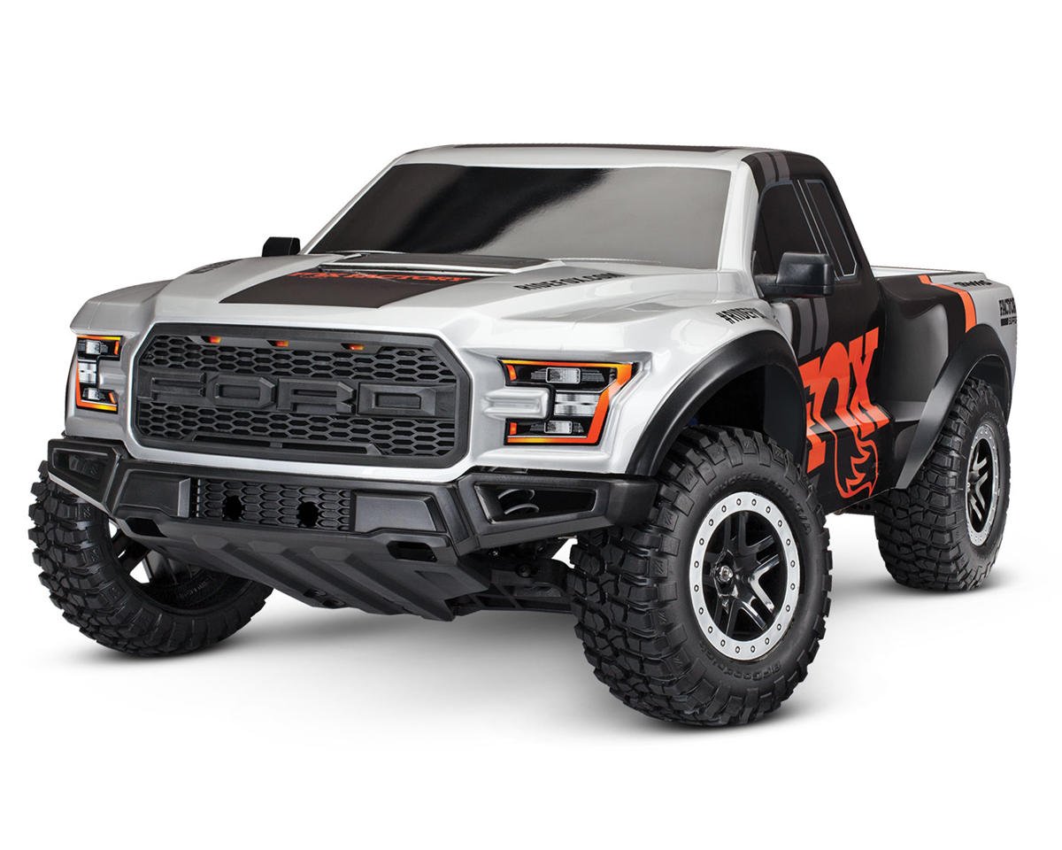Traxxas Slash Ford F-150 Raptor 1/10 RTR 2WD Brushless Short Course Truck (Fox) 58394-4FOX