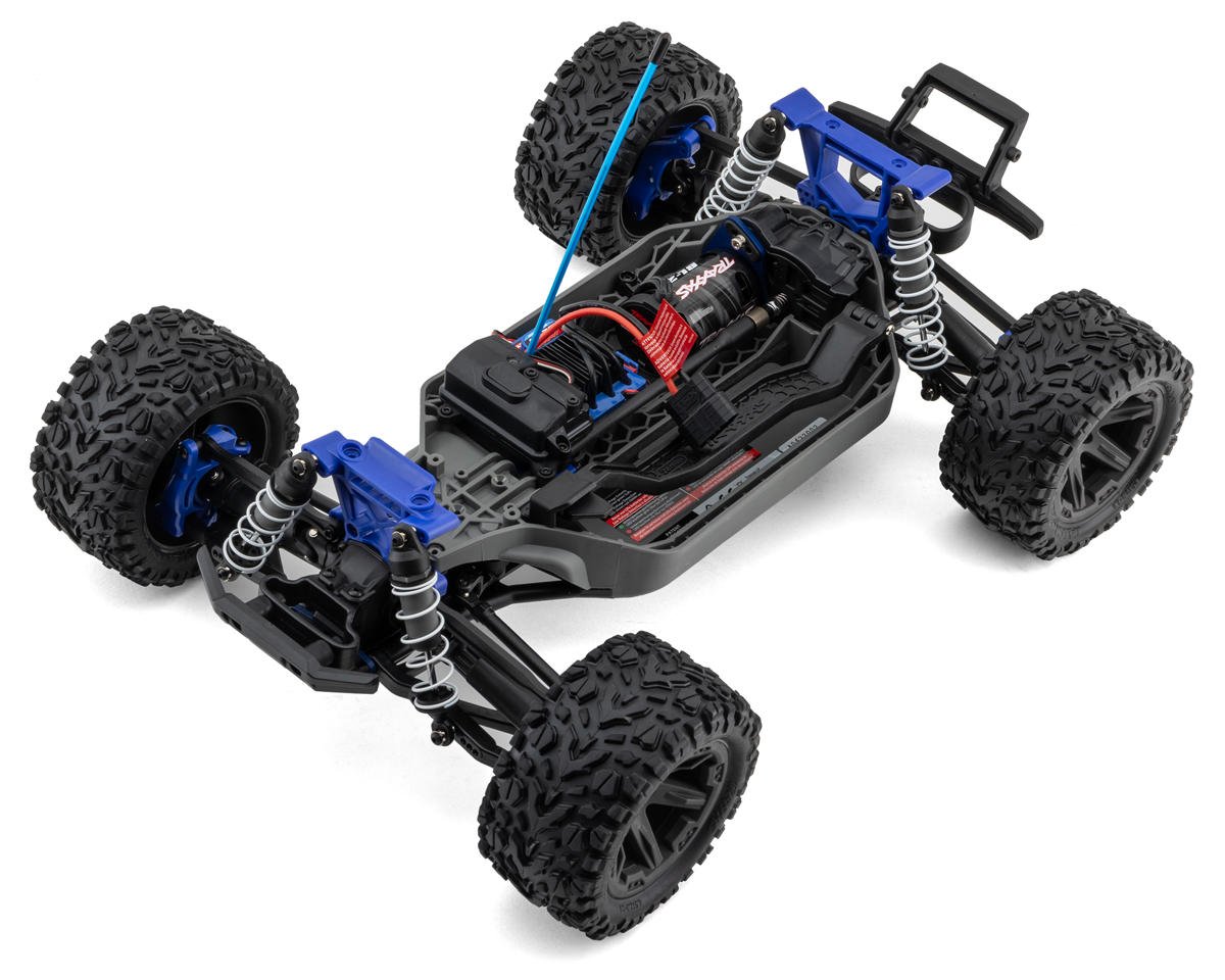 Traxxas Rustler 1/10 4X4 Brushless RTR Stadium Truck (Blue) 67164-4BLUE