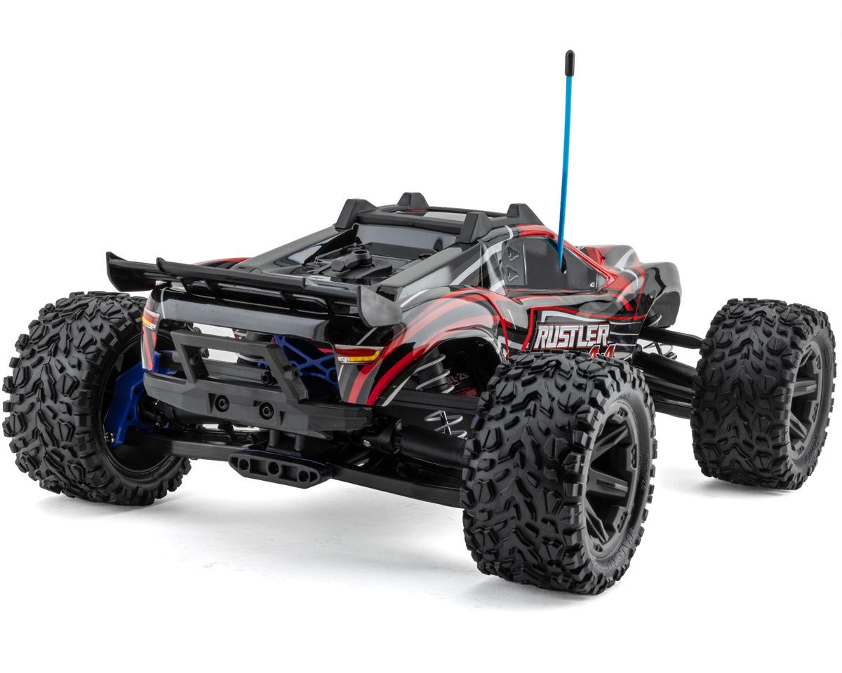 Traxxas Rustler 1/10 4X4 Brushless RTR Stadium Truck (Red) 67164-4RED