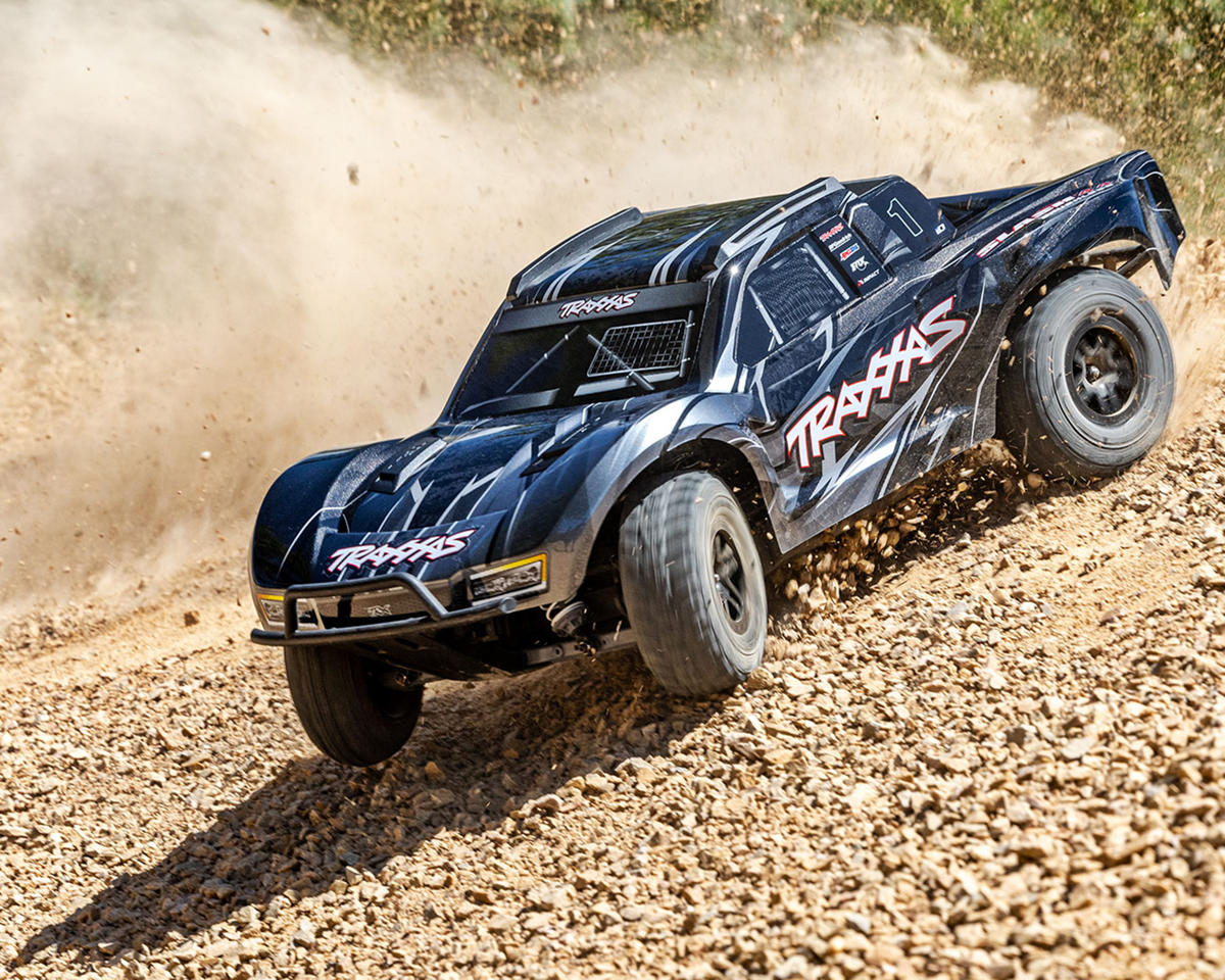 Traxxas Slash® 4x4 VX3 1/10 RTR 4WD Brushless Short Course Truck (Black) 68454-4BLK