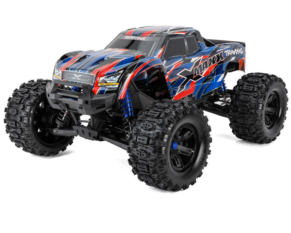 Traxxas X-Maxx 8S 1/6 4WD Brushless RTR Monster Truck (Blue) New TRA77096-4