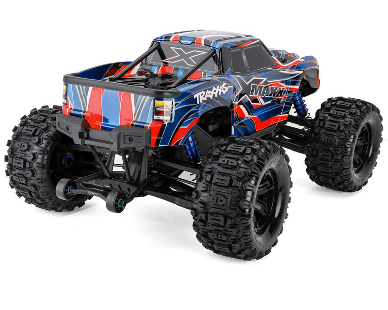 Traxxas X-Maxx 8S 1/6 4WD Brushless RTR Monster Truck (Blue) New TRA77096-4