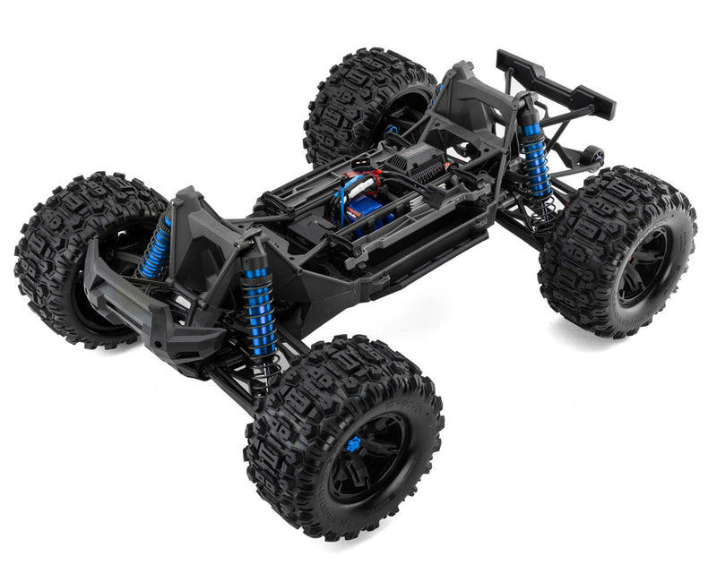 Traxxas X-Maxx 8S 1/6 4WD Brushless RTR Monster Truck (Blue) New TRA77096-4