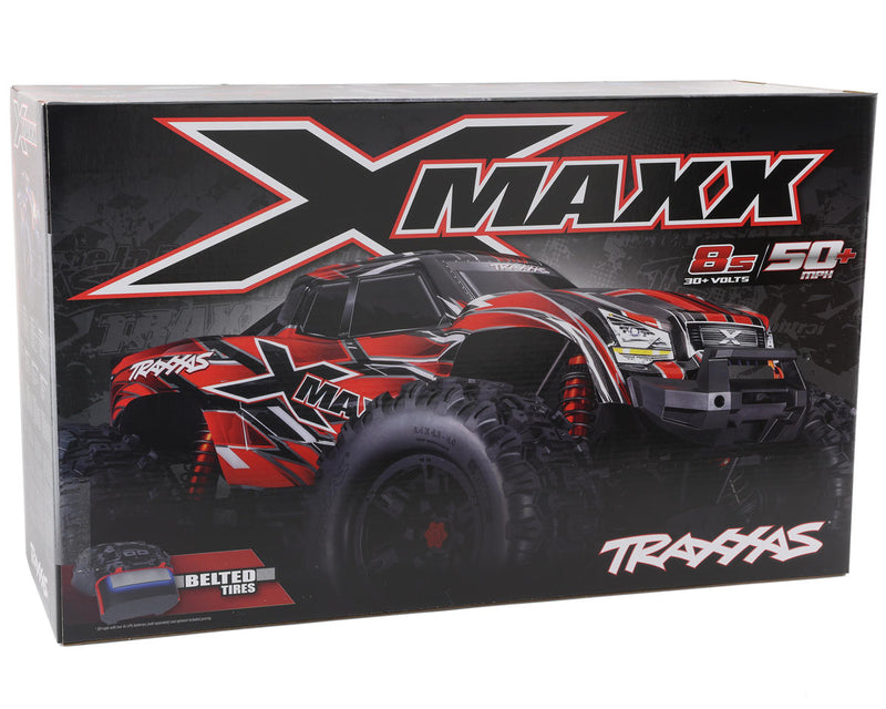 Traxxas X-Maxx 8S 1/6 4WD Brushless RTR Monster Truck (Blue) New TRA77096-4