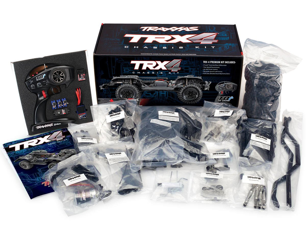 TRAXXAS TRX-4 CRAWLER KIT CLIPLESS® 1/10 Scale Trail Rock Crawler w/TQi 82216-4