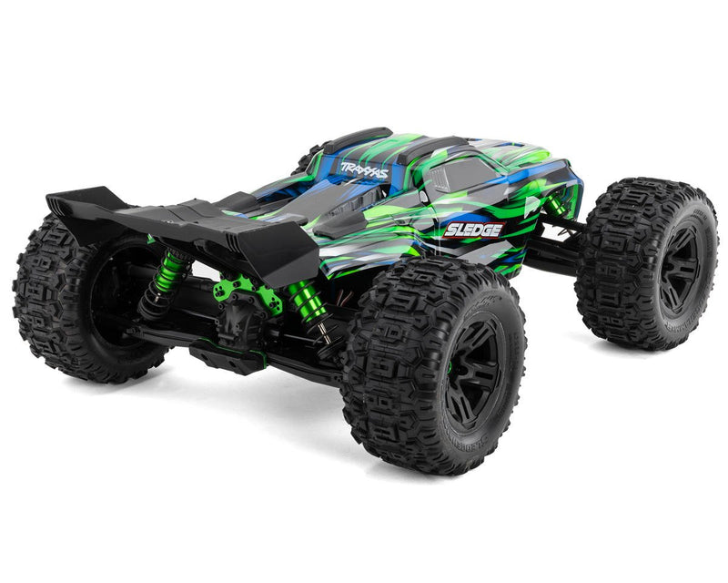 Traxxas Sledge 6S 4WD Electric 1/8 Monster Truck Belted 2025 Green