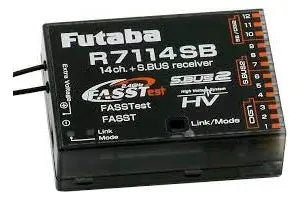FUTABA Receiver R7114SB 2.4G S-Bus/HV FASSTest Futaba
