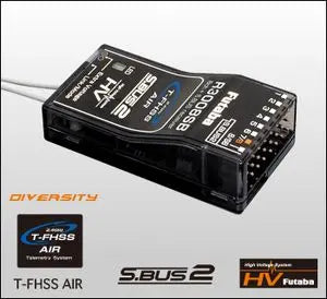 Futaba Receiver R3008SB for 10-J T-FHSS 10 Ch+SBUS Futaba