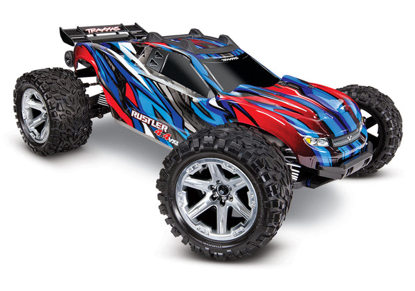 Traxxas Rustler 4X4 VXL Brushless RTR 1/10 4WD Stadium Truck (BLUE) 67076-4