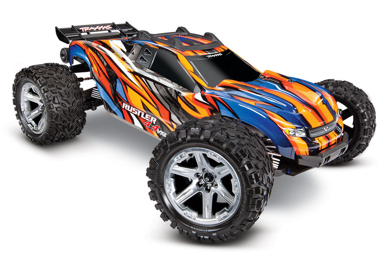 Traxxas Rustler 4X4 VXL Brushless RTR 1/10 4WD Stadium Truck (Orange)