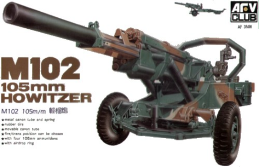 AFV Club AF35006 1/35 M102 105mm Howitzer Plastic Model Kit