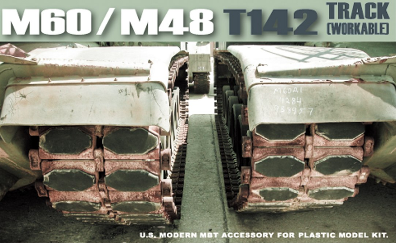 AFV Club AF35010 1/35 M60/M48 T142 Track Late Type Conversion Kit