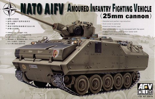 AFV Club AF35016 1/35 NATO YPR-765/AIFV (25mm Gun Turret) Plastic Model Kit