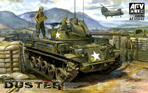 AFV Club AF35042 1/35 M42A1 Late Type (Vietnam War) Plastic Model Kit