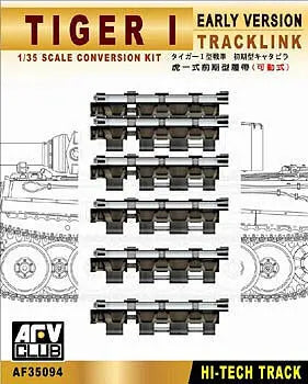 AFV Club AF35094 1/35 Tracklink For German Tiger I Early Version (Workable) Plastic Model Kit AFV