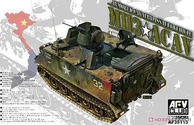 AFV Club AF35113 1/35 M113A1 ACAV Plastic Model Kit AFV