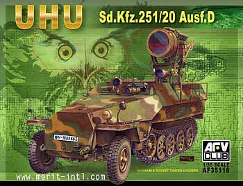 AFV Club AF35116 1/35 German Sd.Kfz.25 Ausf.D Plastic Model Kit