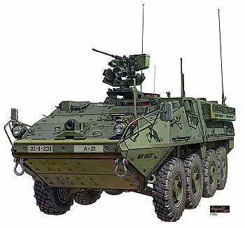 AFV Club AF35126 1/35 M1126 ICV Stryker Plastic Model Kit AFV