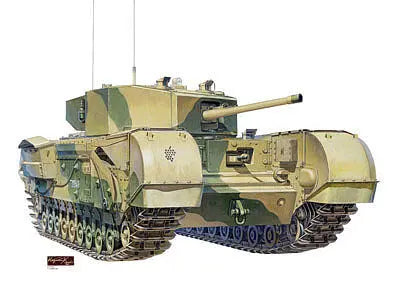AFV Club AF35153 1/35 British Infantry Tank Churchill Mk.III Plastic Model Kit AFV
