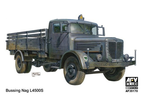 AFV Club AF35170 1/35 Bussing Nag L4500S Plastic Model Kit