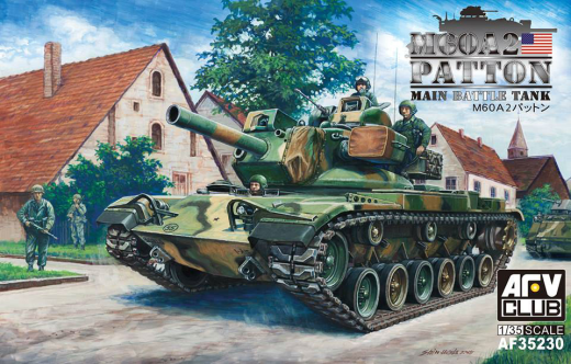 AFV Club AF35230 1/35 M60A2 Patton Main Battle Tank Later Version Plastic Model Kit