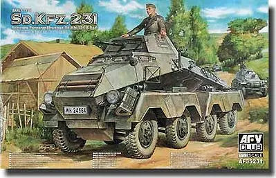 AFV Club AF35231 1/35 German Sd.Kfz. 231 Schwerer Panzersphwagen Plastic Model Kit AFV