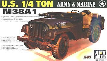 AFV Club AF35S17 1/35 M38A1 T 4X4 Utility Truck Plastic Model Kit