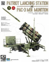 AFV Club AF35S93 Patriot Lanching Station & PAC-3 M91 Munition Plastic Model Kit