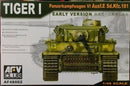 AFV Club AF48002 1/48 German Tiger I Early Version Plastic Model Kit AFV