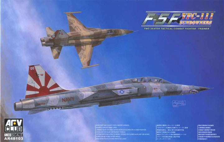 AFV CLUB 1/48  F-5F Tiger II (Shark Nose)