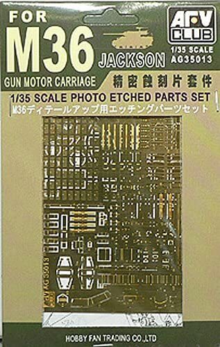 AFV Club AG35013 1/35 M36 Etched Parts Conversion Kit