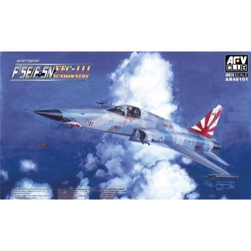 AFV Club AR48101 1/48 F-5E/F-5N VFC-111 SUNDOWNERS Plastic Model Kit