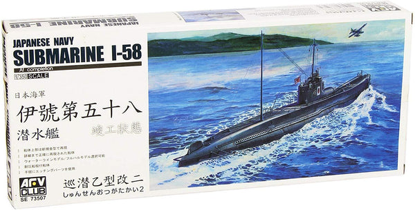 AFV Club SE73507 1/350 Japanese Navy Submarine I-58 Plastic Model Kit