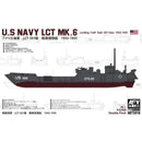 AFV Club SE73518 1/350 U.S Navy LCT Mk. 6-501 class (1943-1945) (Double Seat) Plastic Model Kit AFV