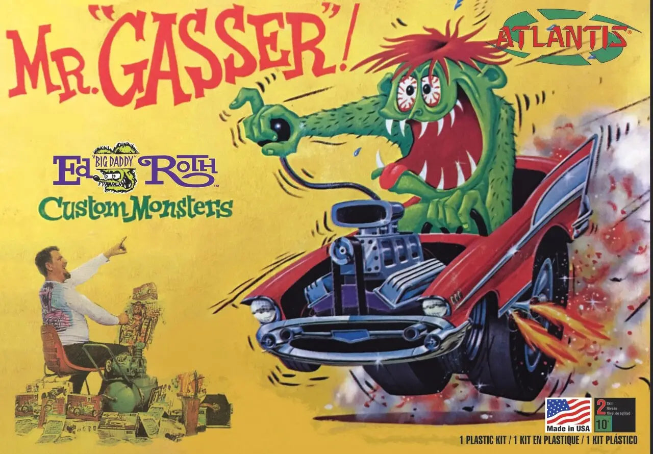 Atlantis H1301 1/25 Ed Roth Mr. Gasser Plastic Model Kit Ultimate Hobbies Site