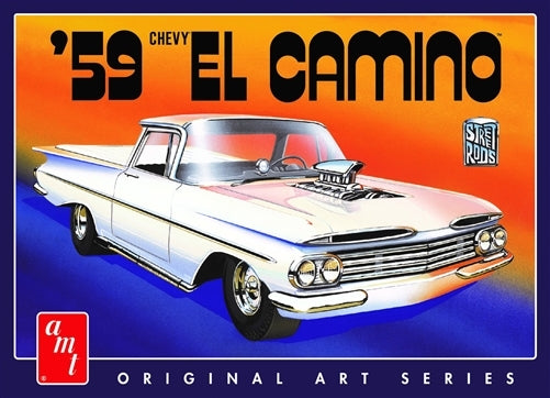 AMT 1058 1/25 1959 Chevy El Camino (Original Art Series) Plastic Model Kit