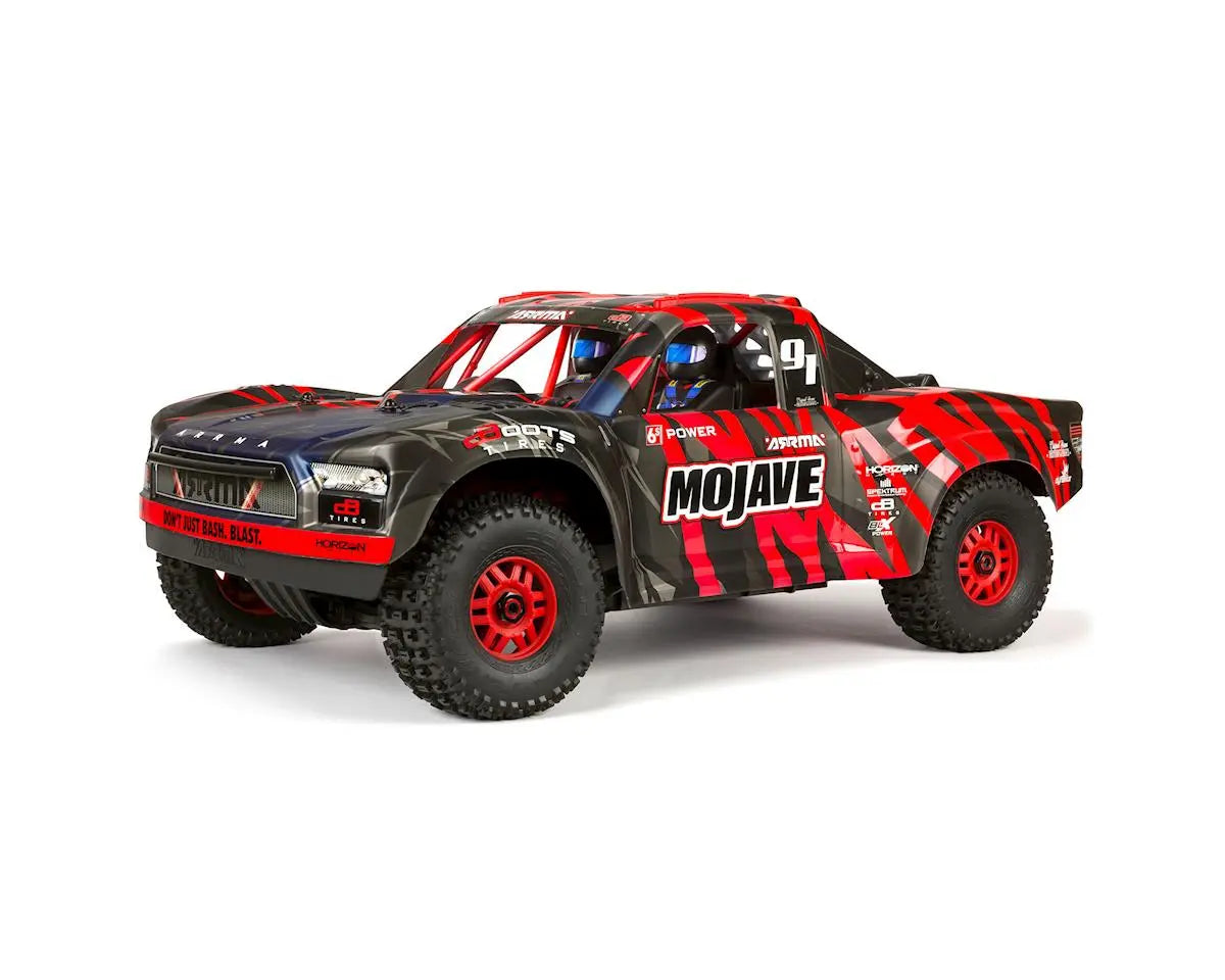 Arrma Mojave 6S BLX 2020 Spec Desert Truck RTR, Red, ARA7604V2T2 Arrma